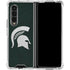 Michigan State University Spartans Logo Galaxy Z Fold4 5G Clear Case